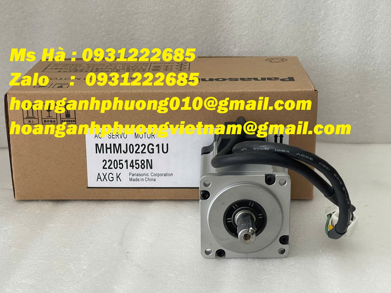 Panasonic servo giá tốt MHMJ022G1U - động cơ hàng mới